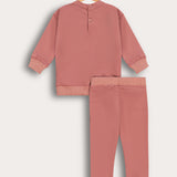 סט שני חלקים בייבי - ורוד