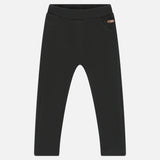 טייץ ארוך מבד ריב - שחור