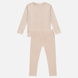 חליפת בייבי עם סרטים - בז'