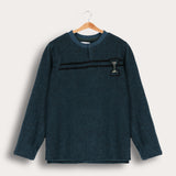 חולצה עם סגירת תיקתק - ירוק