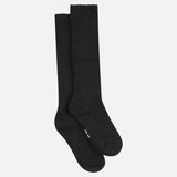 גרבי תחרה ברך - שחור