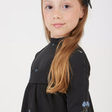 זוג סיכות סרט תחרה - שחור