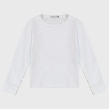 חולצת בייסיק יוניסקס - לבן