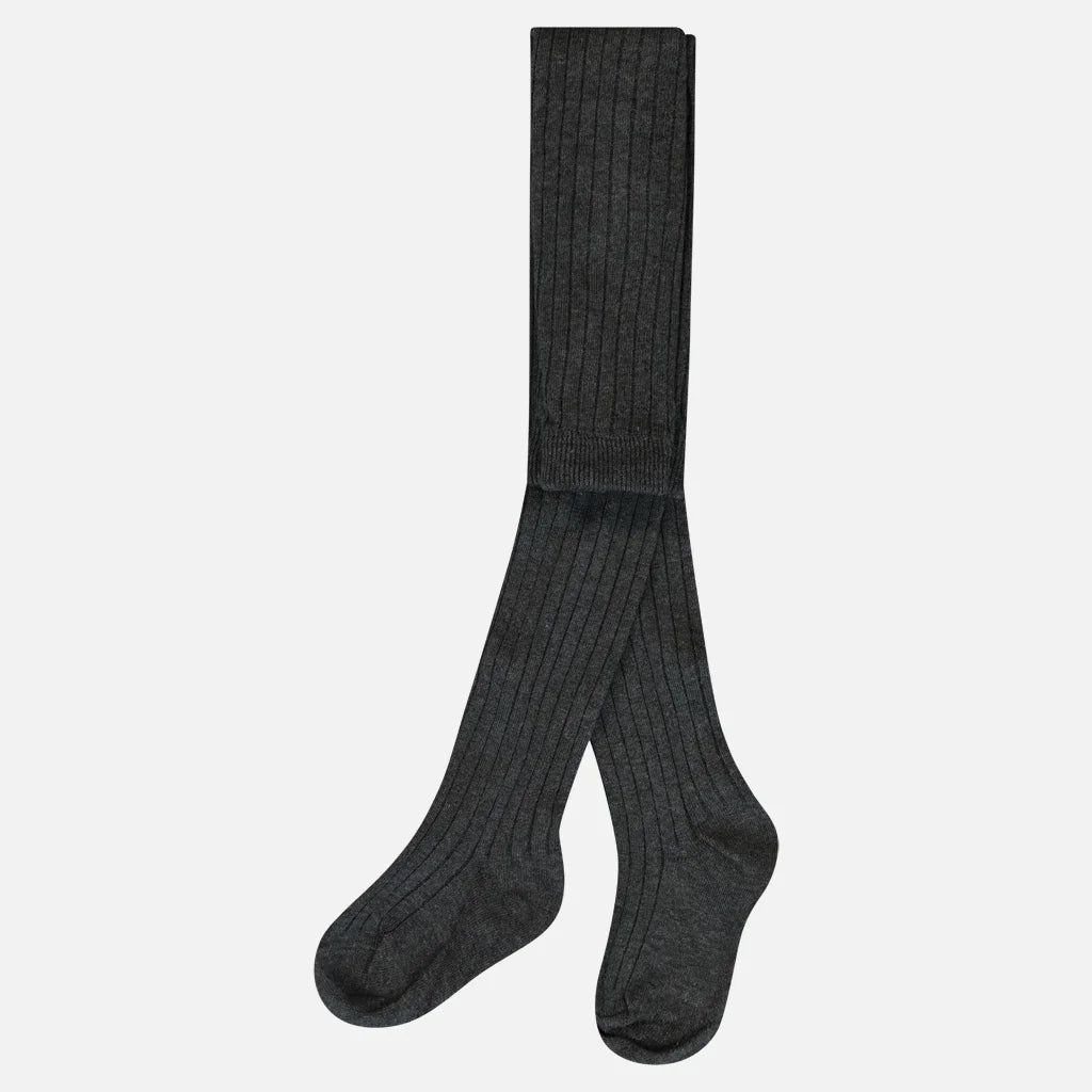 גרביון ריב פסטל - אפור 15-17