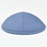 כיפה טקסטורת אריג - כחול