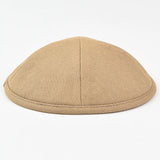 כיפה טקסטורת אריג - קאמל