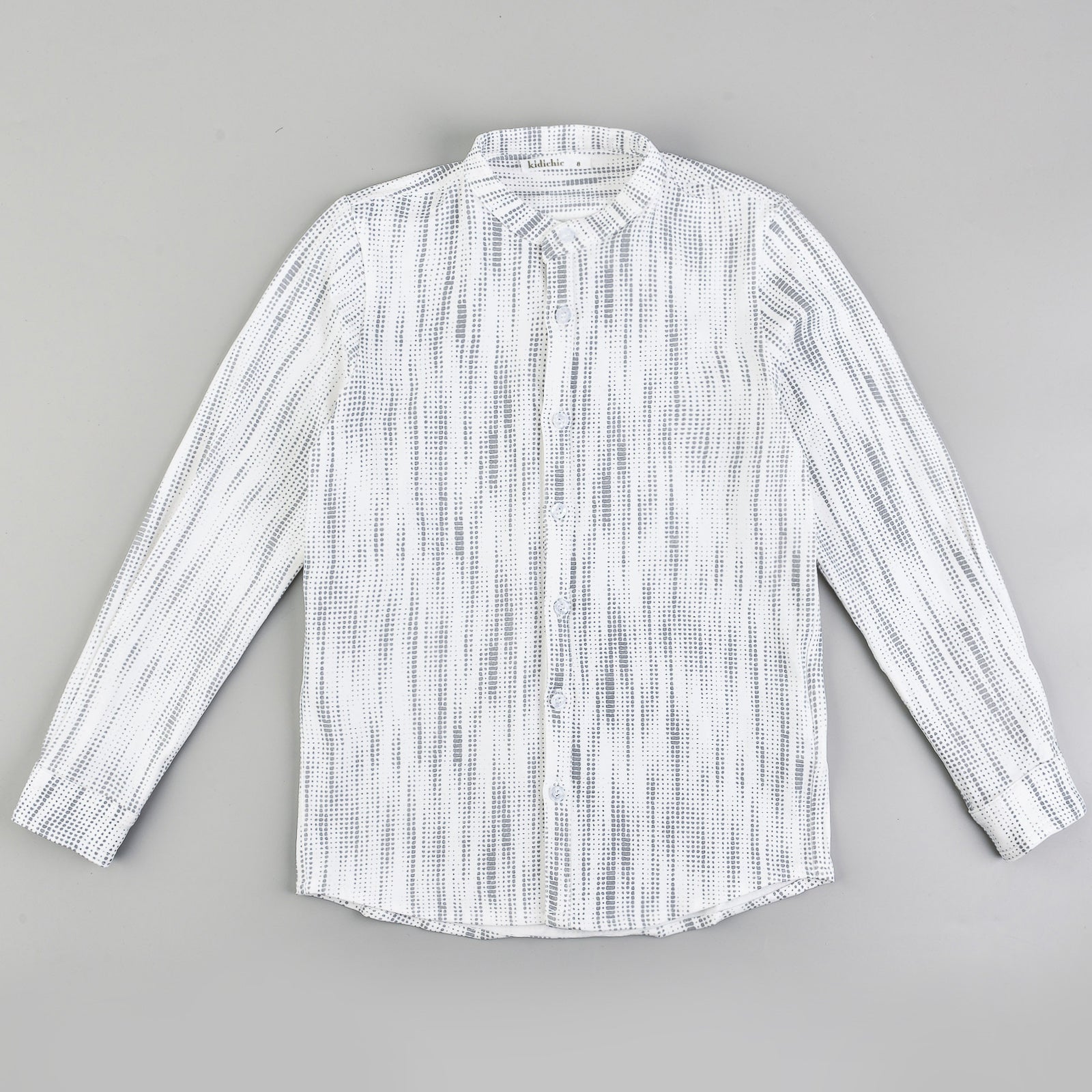 חולצת מודל מודפסת ש.א - אפור 12