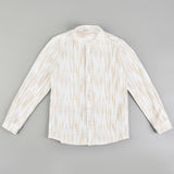 חולצת מודל מודפסת ש.א - בז׳ 12