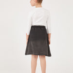 טישרט עם הדפס קידמי - שחור 06