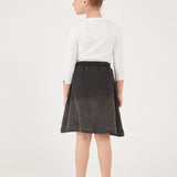 טישרט עם הדפס קידמי - שחור 06