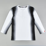 טישרט עם הדפס אומברה - שחור 20