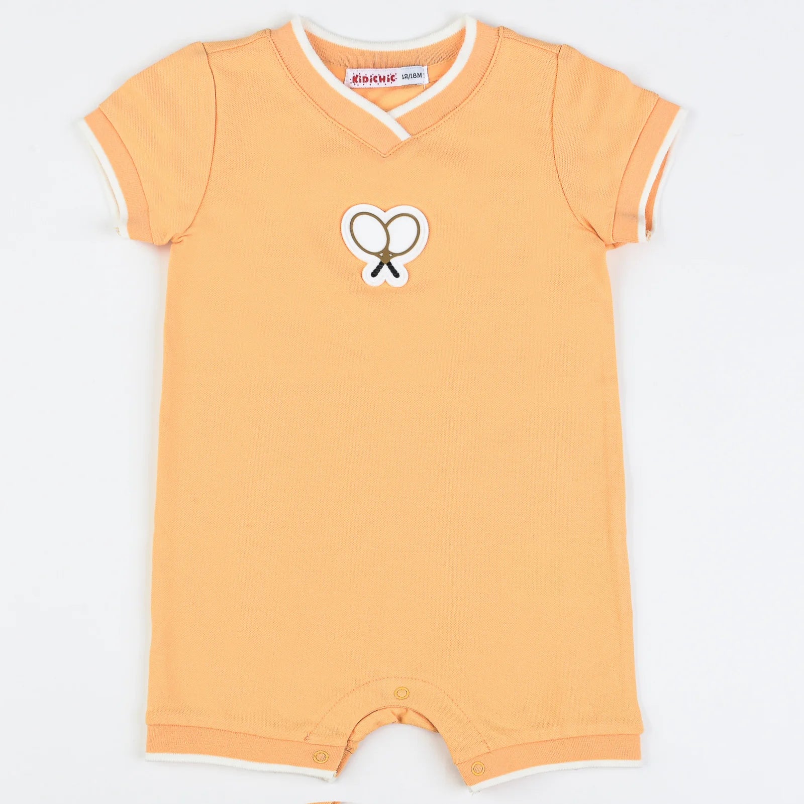 אוברול טניס קצר - צהוב 18-24