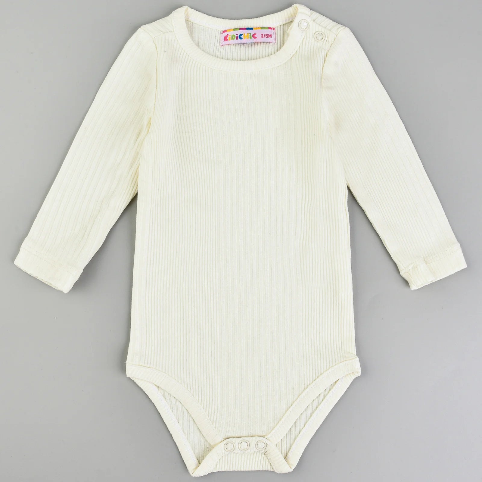 בגד גוף שרוול ארוך - Milk 18-24