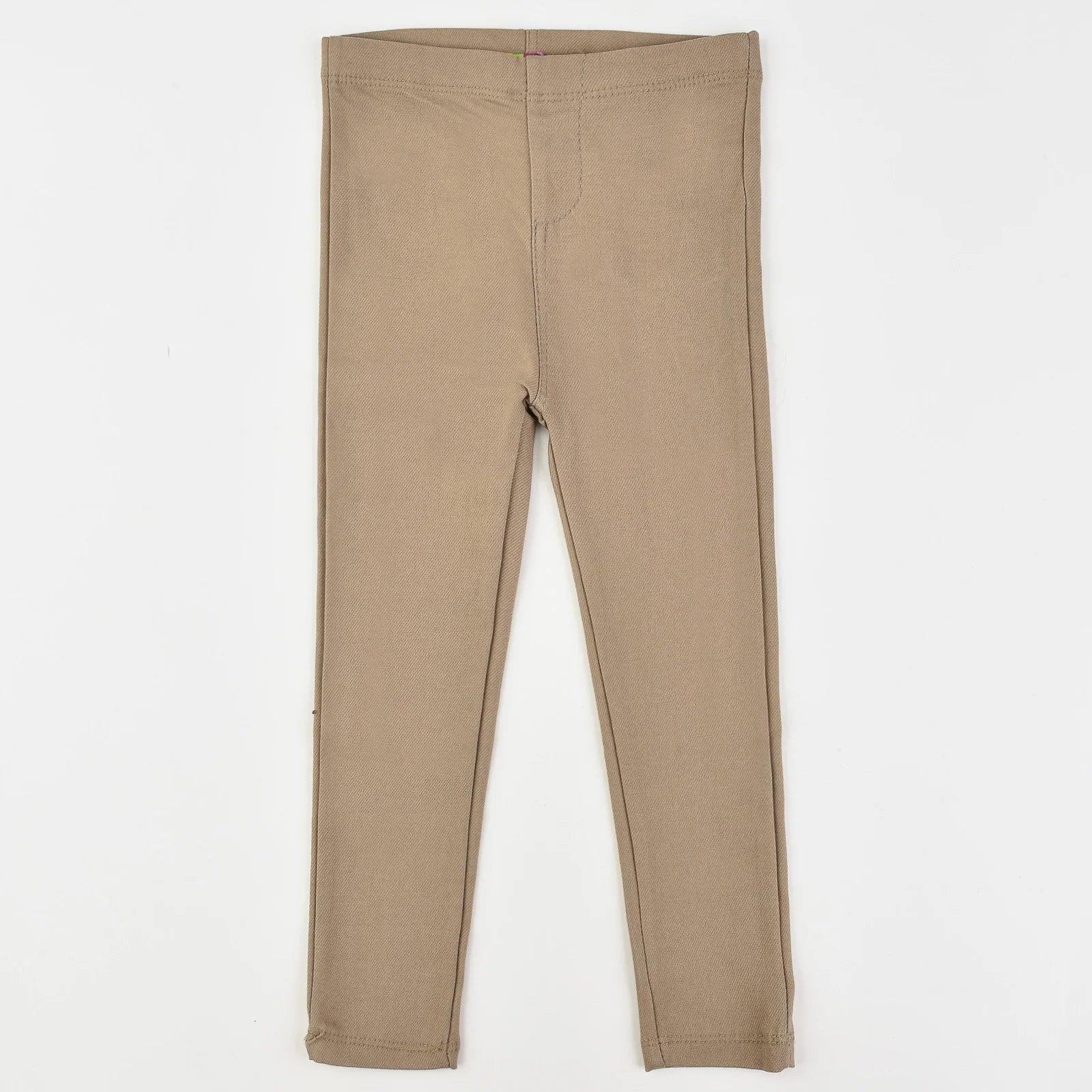 טייץ ארוך בסגנון ג'ינס - בז׳ 30-36