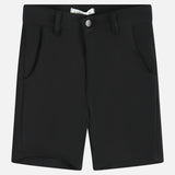 מכנס ג'רסי קצר - שחור 10