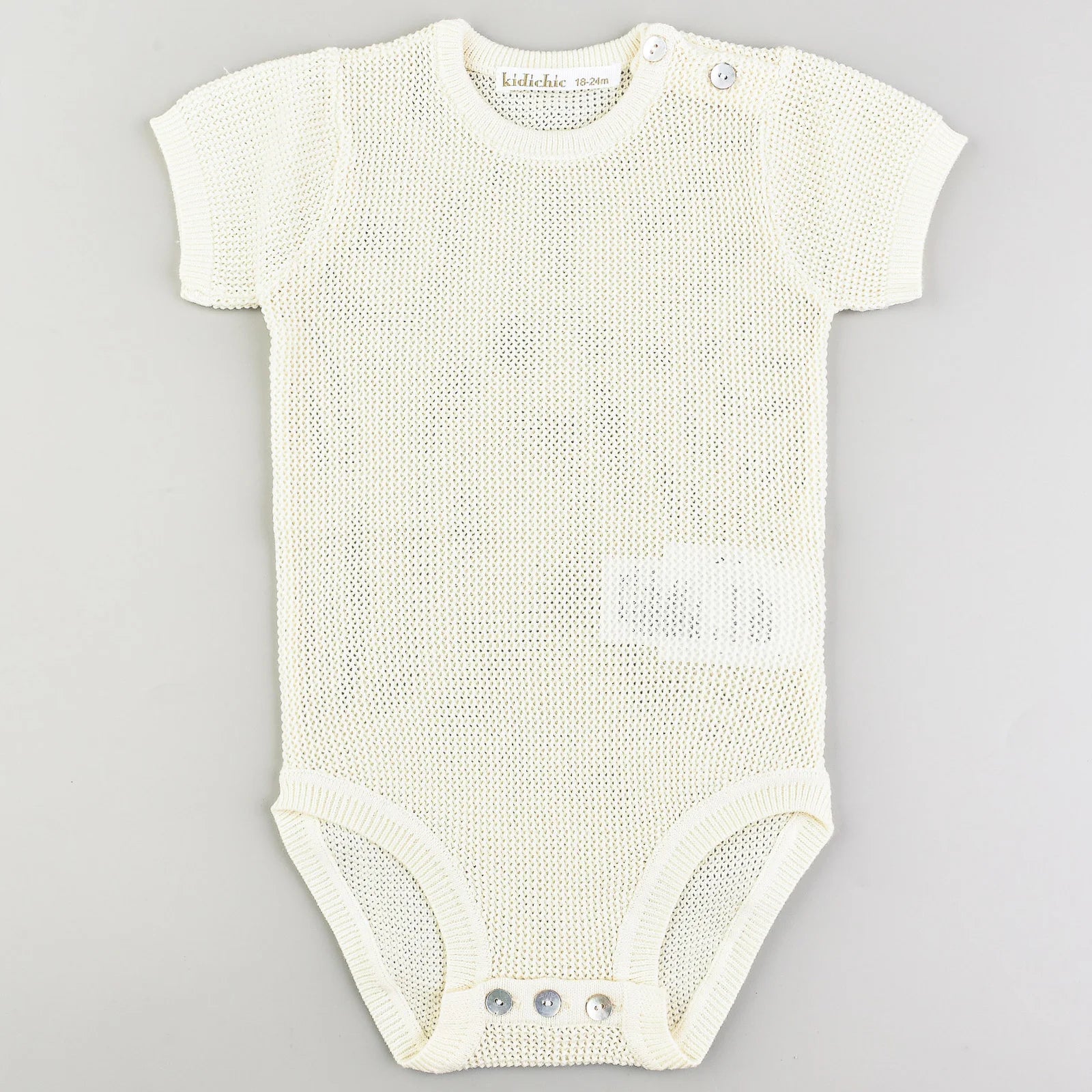 בגד גוף עם חורים - Milk 24-30