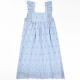 סרפן בגימור תחרה - כחול 12