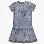 שמלת שטיפה בייבי - כחול 3