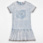 שמלת שטיפה בייבי - כחול 3