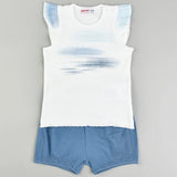 חליפת ריב שרוול מלמלה - ג'ינס