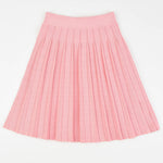 חצאית סריג קפלים - ורוד 7