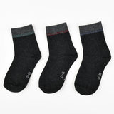 שלישיית גרבי בנים - שחור