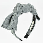 קשת תחרה ארוגה - mint