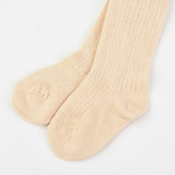 גרביון תחרה - בז׳ 9-11Y