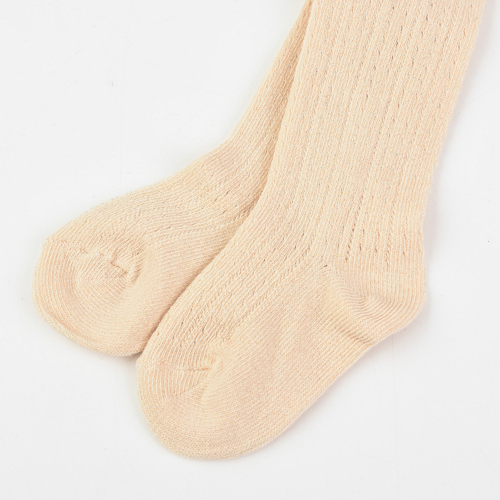 גרביון תחרה - בז׳ 9-11Y