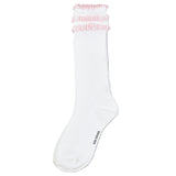 גרבי ברך תלתלים - ורוד 3-5Y