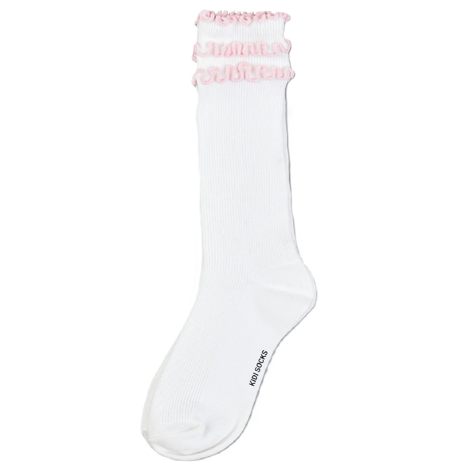 גרבי ברך תלתלים - ורוד 3-5Y