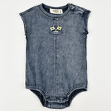 ג'ינס ווש אוברול - נייבי 09-���