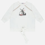 חולצה עם הדפס  - לבן 18