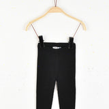 מכנסי טייץ סריג - שחור