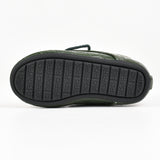 נעלי מוקסין בגימור קרוקו - זית