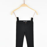 טייץ בייבי עם כפתור - שחור