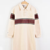 שמלת פוטר עם צווארון - שמנת