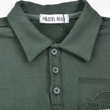 שמלת פוטר עם צווארון - ירוק