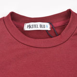 שמלת פוטר פסים - בורדו