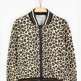 ז'קט בומבר מנומר - חום