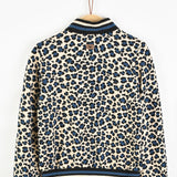 ז'קט בומבר מנומר - כחול