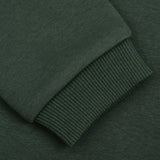 שמלת קפוצ'ון עם הדפס - ירוק