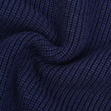 חולצת סריג עם לב - נייבי