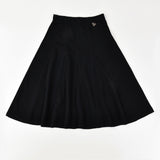 חצאית פנלים סריג - נייבי