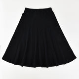 חצאית פנלים סריג - נייבי