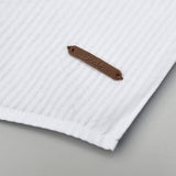 חולצה מכופתרת עם צווארון סיני - לבן