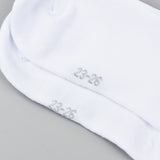 שלישיית גרביים לבנות - לבן