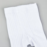 גרביון כותנה נמתח - לבן