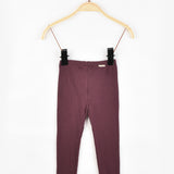 טייץ ארוך ריב - בורדו