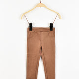 טייץ ארוך דמוי זמש - חמרה